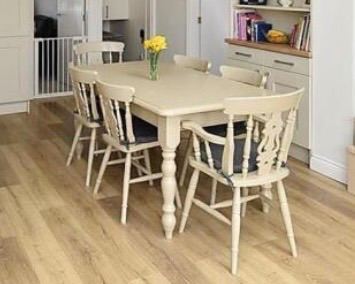 Farmhouse dining table and chairs 