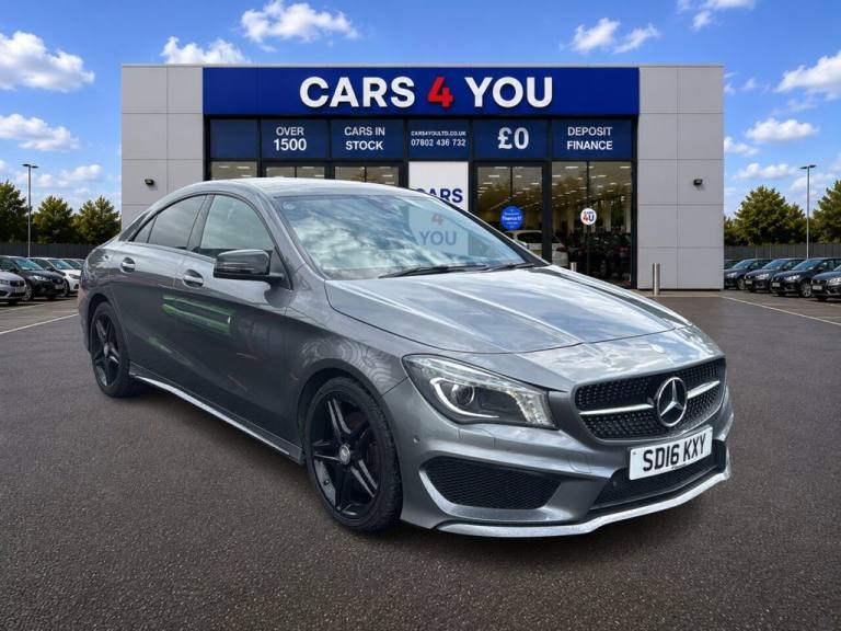 2016 Mercedes-Benz CLA 2.1 CLA220d AMG Sport Coupe 4dr Diesel 7G-DCT Euro 6 (s/s) (177 ps) Saloon...