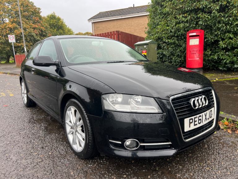 2012 AUDI A3 SPORT, 3dr, (1598 cc), SOME HISTORY, DEC MOT, £20 YEAR ROAD TAX