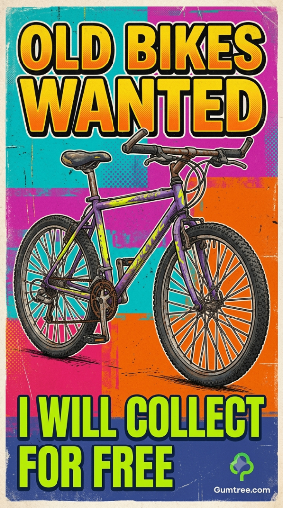 WANTED: Old & Unwanted Bikes – Free Collection!