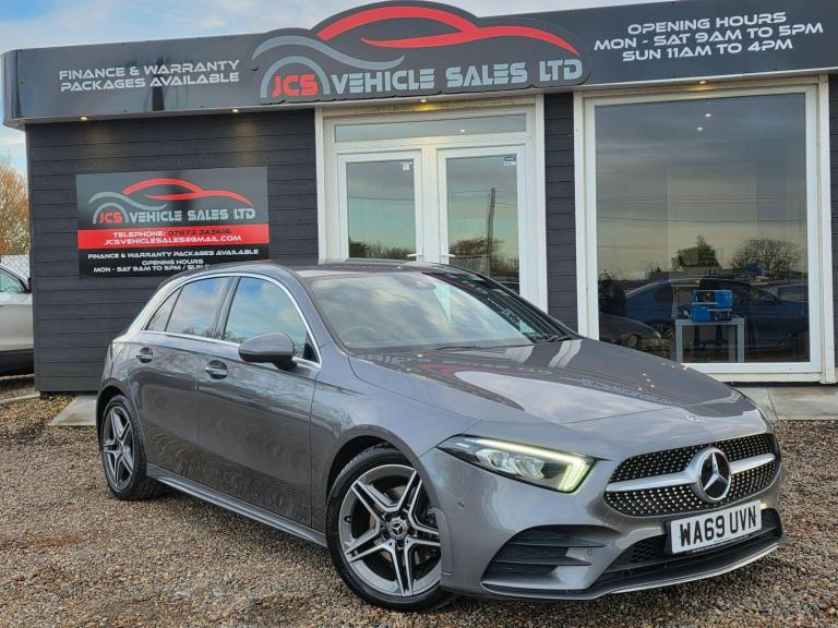2019 Mercedes-Benz A-Class 1.5 A180d AMG Line (Executive) 7G-DCT Euro 6 (s/s) 5dr HATCHBACK Diese...