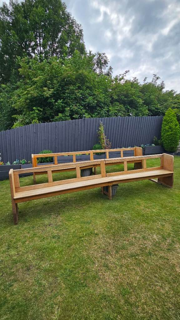 image for Oak Church Pews (benches)