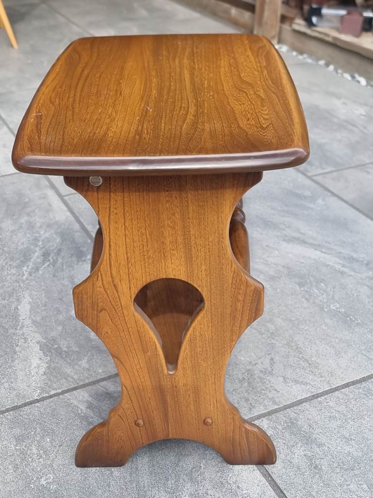 Ercol Magazine Rack side table