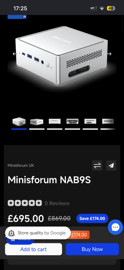 Minisforum NAB9 PC