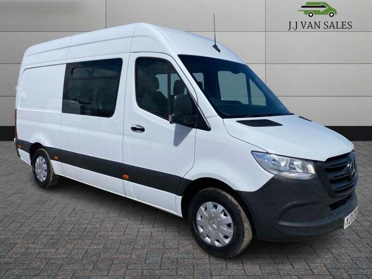 2021 Mercedes-Benz Sprinter 2.1 314 CDI Crew Van RWD L2 H2 Euro 6 (s/s) 5dr PANEL VAN Diesel Manual