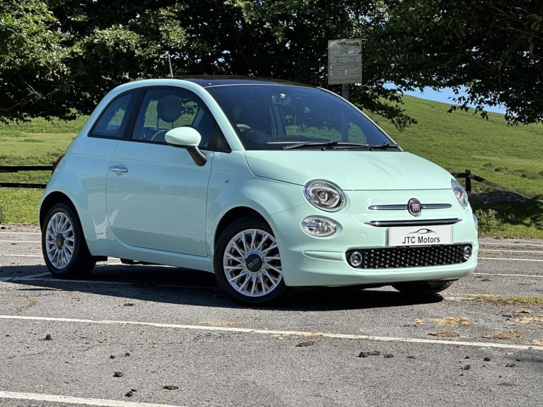 FIAT 500 1.0 Mild Hybrid Lounge 3dr Man, petrol, green + low mileage 2020