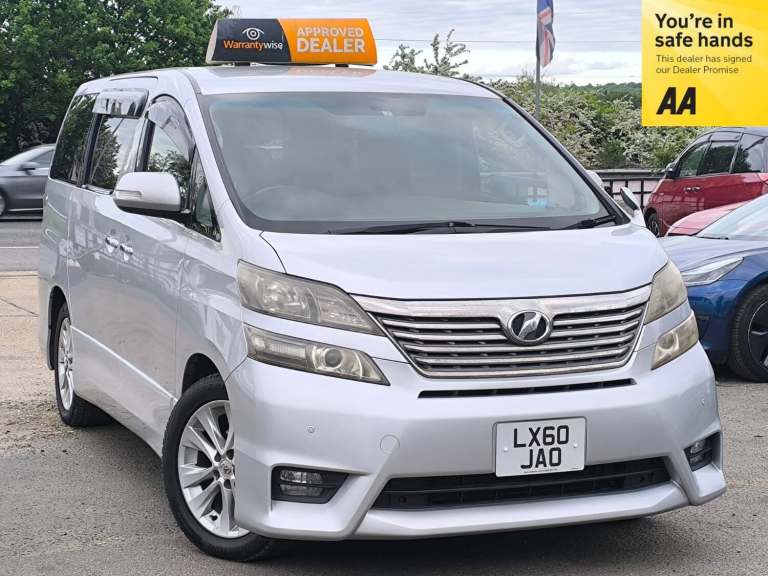 2011 Toyota Vellfire 2.4 Petrol Automatic 7 Seats Roof LED ULEZ Compliant MPV Petrol Automatic