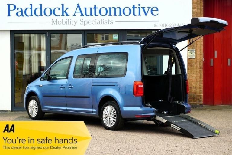 Volkswagen Caddy Maxi Life TDI Disabled Wheelchair Accessible Vehicle WAV.