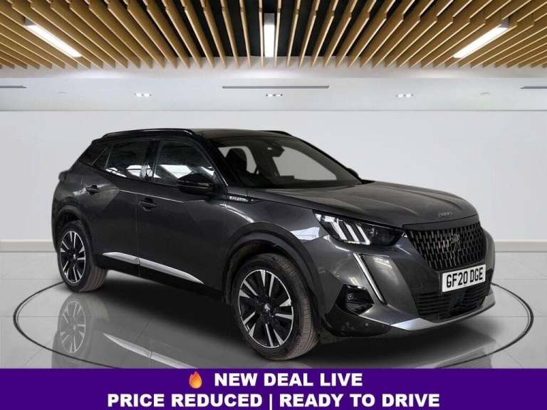 2020 Peugeot 2008 1.2 PureTech GT Line SUV 5dr Petrol Manual Euro 6 (s/s) (130 ps) HATCHBACK Petr...