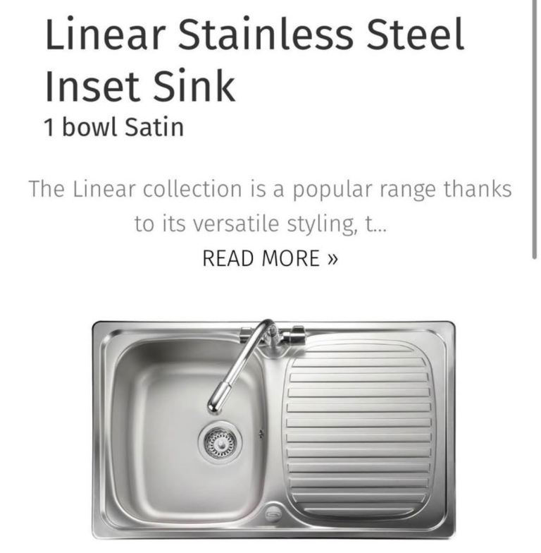 Leisure kitchen sink