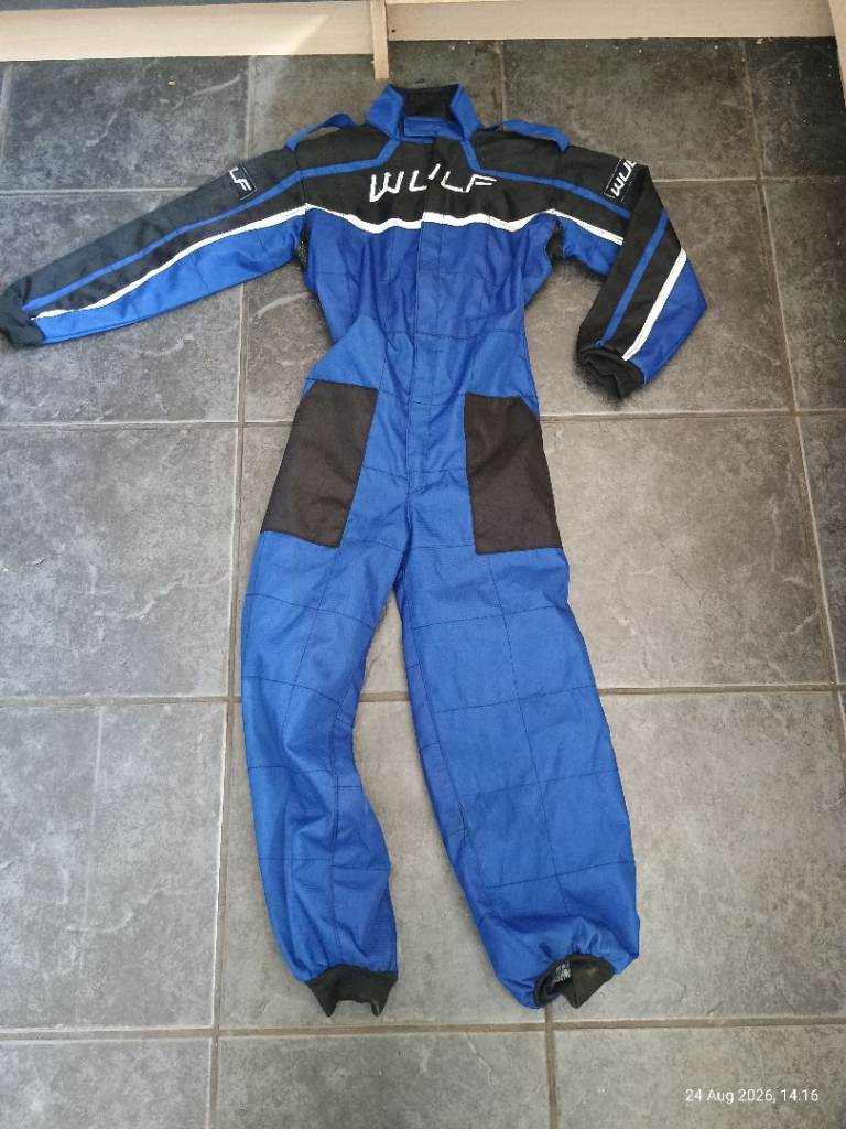 Kids motorbike overalls/suit 