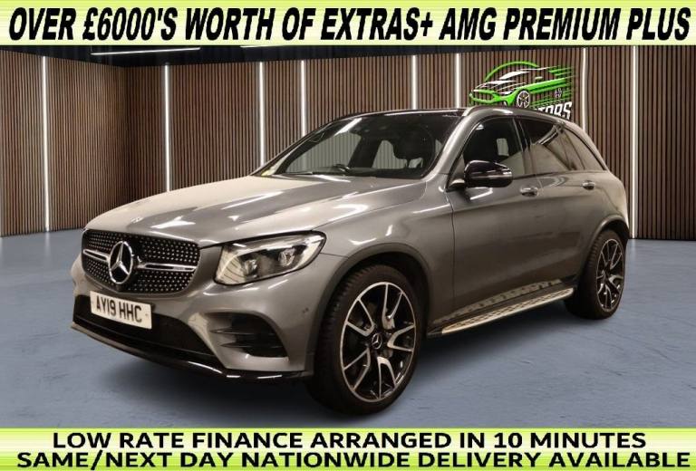 2019 19 MERCEDES-BENZ GLC 3.0 GLC43 V6 AMG (PREMIUM PLUS) SUV 5DR PETROL G-TRONI
