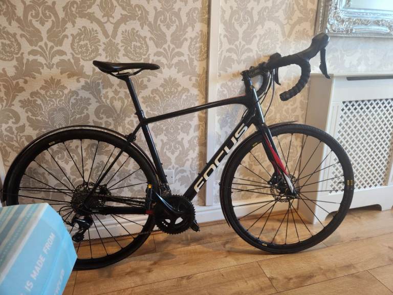 Focus Paralane 105 Road Bike - Black, size m 54Good Condition