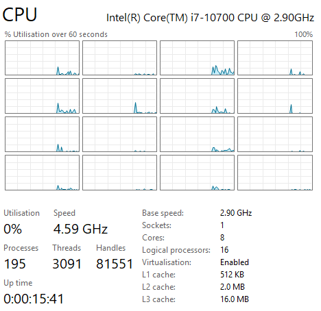 BARGAIN GAMING PC i7 10700 RTX 3070 STORAGE 1.5TB RAM 16GB COMPUTER WORKSTATION SERVER DESKTOP WIN11