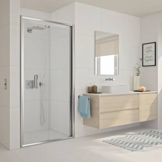 Merlyn Arysto 6 Bifold Shower Door 800mm Chrome Finish 1950mm Height Right Hand