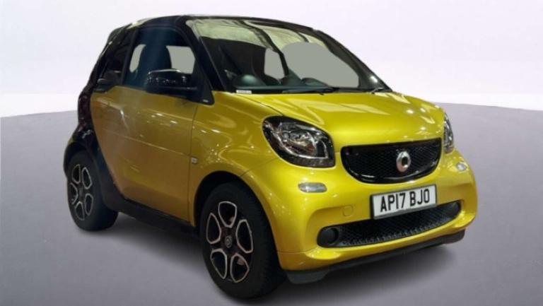 2017 smart fortwo 0.9 Turbo Prime Premium 2dr Auto CONVERTIBLE PETROL Automatic