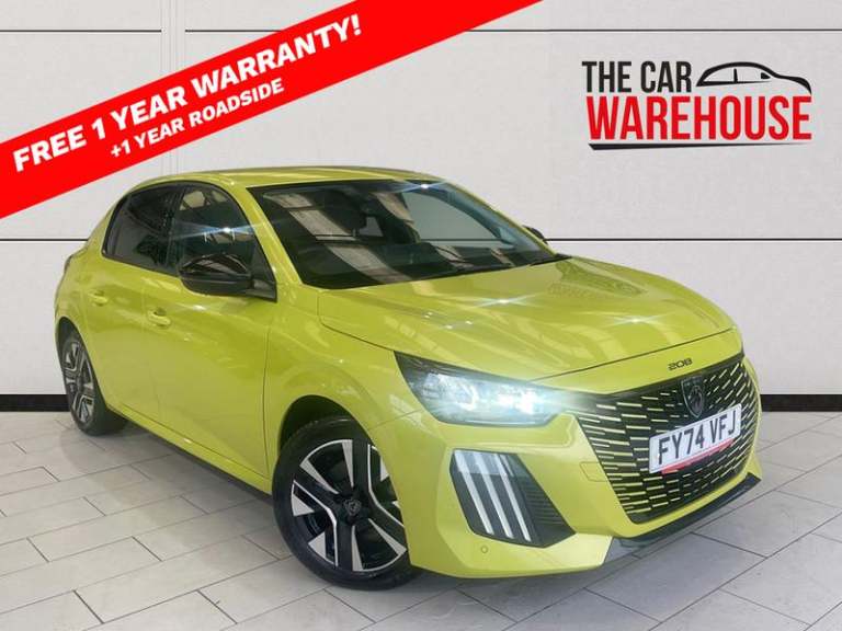 2024 Peugeot 208 1.2 PureTech 100 Allure 5dr Manual Hatchback Petrol Manual