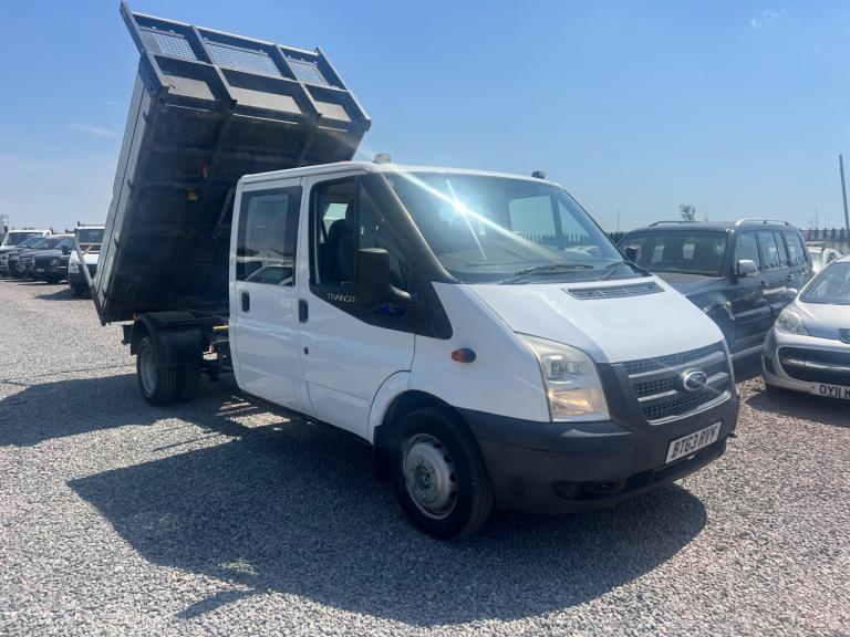 2013 Ford Transit DOUBLE CAB TIPPER TDCi 125ps [DRW] 6 SPEED Tipper Diesel Manual