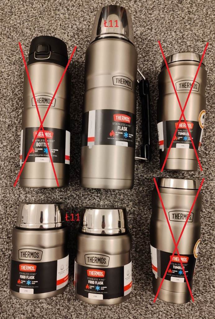 THERMOS FLASKS Ł12 each Brand new