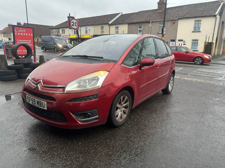 Citroen C4 Picasso AUTOMATIC 1.6 Diesel 2010 Fantastic Cheap Auto Red 