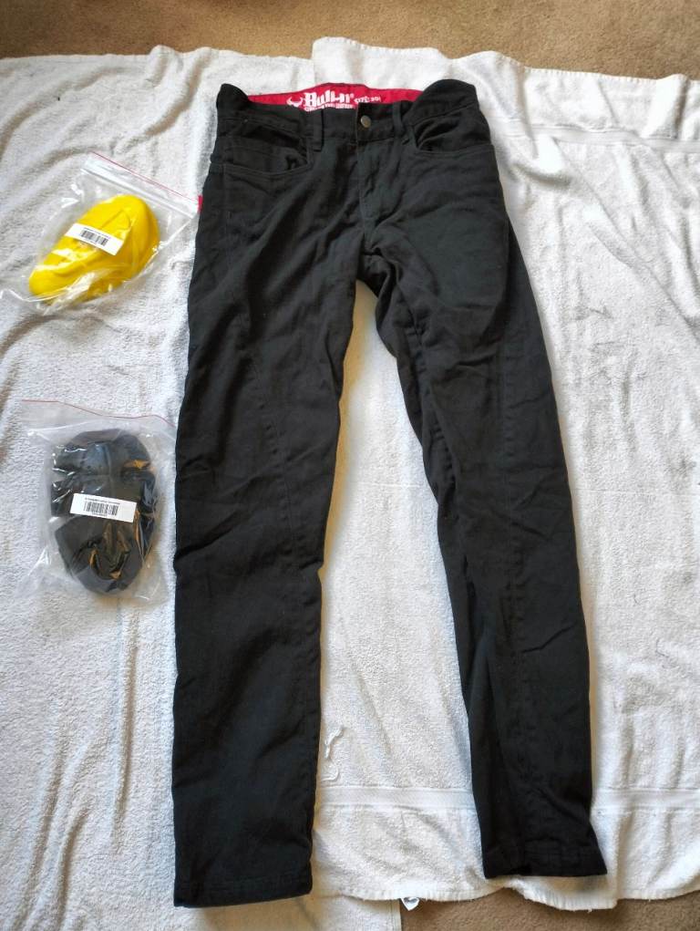 New Bull-It Mens SR6 CE Motorcycle Sidewinder Jeans 30" W 31" Leg & New Armour 