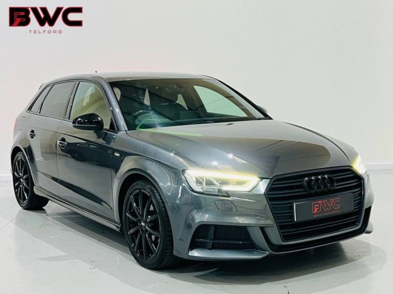2017 17 AUDI A3 2.0 TDI BLACK EDITION SPORTBACK 5DR DIESEL MANUAL EURO 6 (S/S) (