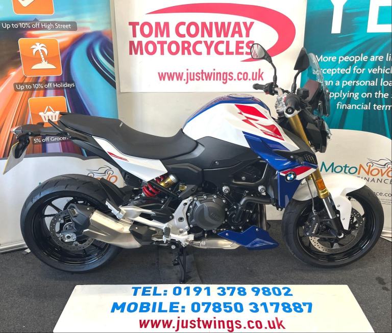 BMW F900 R, 2024(74), ONLY 466 GENUINE MILES, IMMACULATE, HI-SPEC, £6995