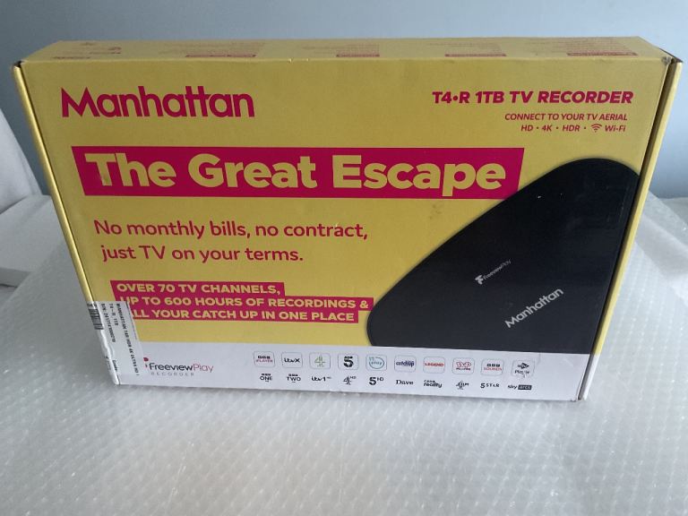 Manhattan T4-R 1TB HD 4K TV Recorder