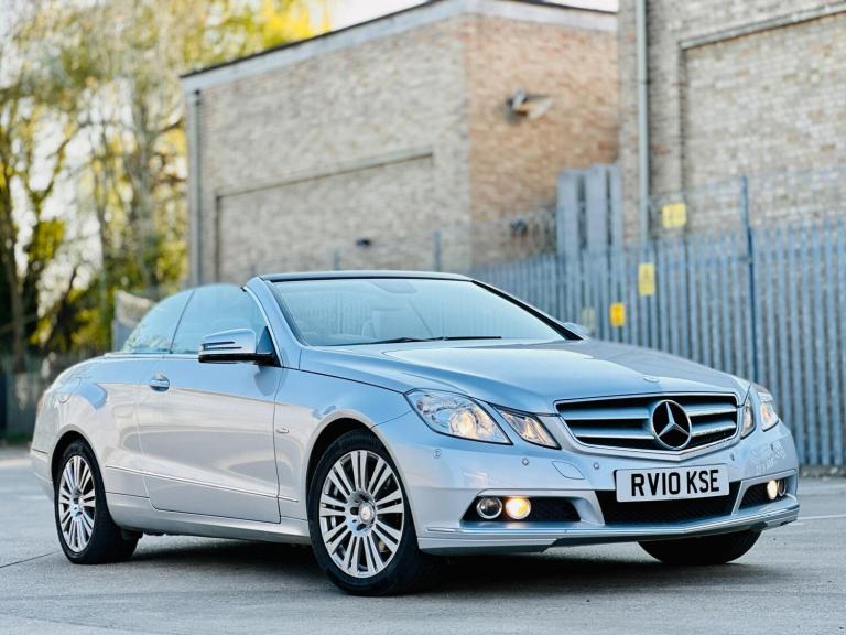 2010 Mercedes-Benz E Class 1.8 E250 CGI BlueEfficiency SE Cabriolet Tiptronic Euro 5 2dr CONVERTI...