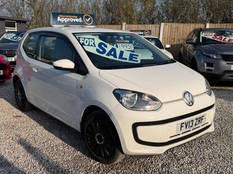 2013 Volkswagen up! 1.0 Move up! Euro 5 3dr HATCHBACK Petrol Manual