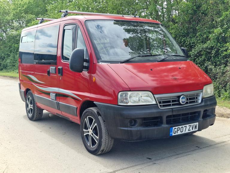 2007 Fiat Ducato 11 JTD SWB Camper Van  128k Miles  Drives Perfect  9m MOT