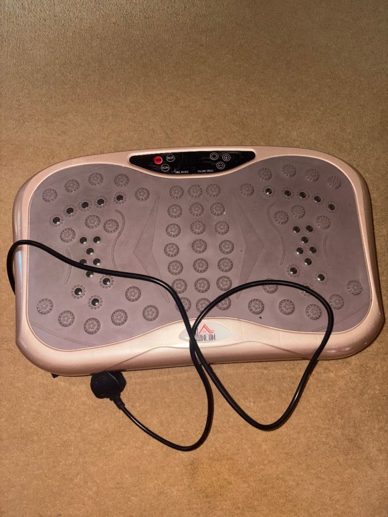 Exercise vibration plate 