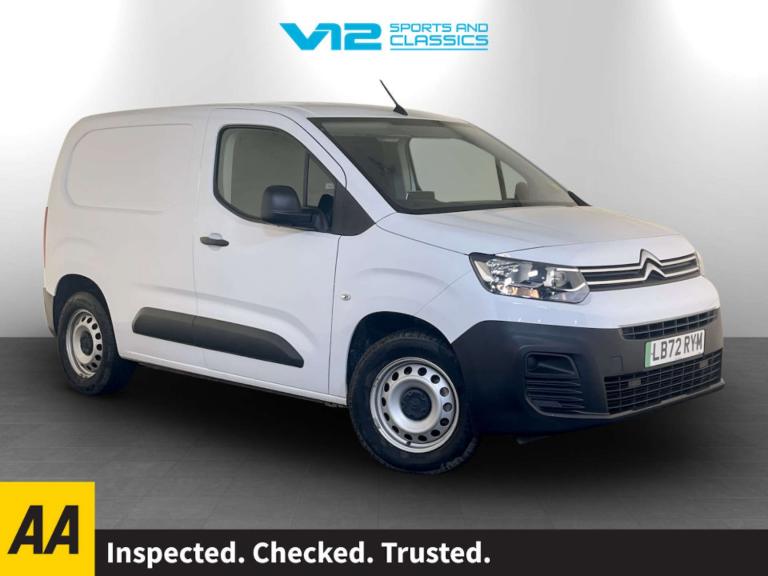 2023 Citroen Berlingo 800 50kWh Enterprise Edition M Panel Van 5dr Electric Auto SWB (7.4kW Charg...