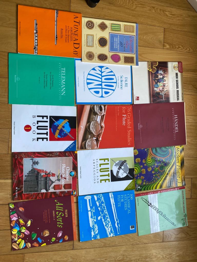 Flute music books