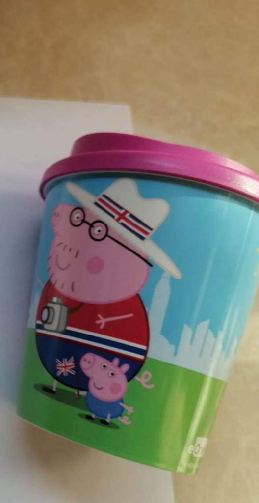 Peppa pig afternoon tea cup