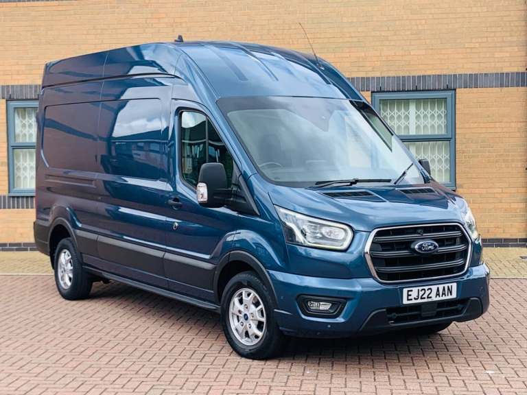 2022/22 REG FORD TRANSIT 2.0 EcoBlue Diesel Hybrid 130ps H3 Limited Van