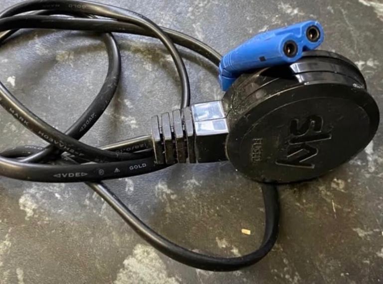 Sky Fibre Broadband Cable with Blue Connector