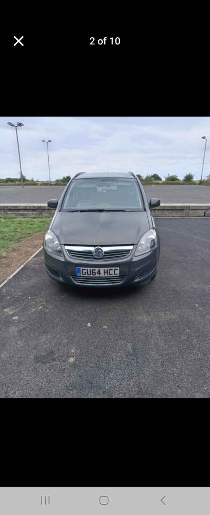 Vauxhall, ZAFIRA, MPV, 2014, Manual, 1796 (cc), 5 doors