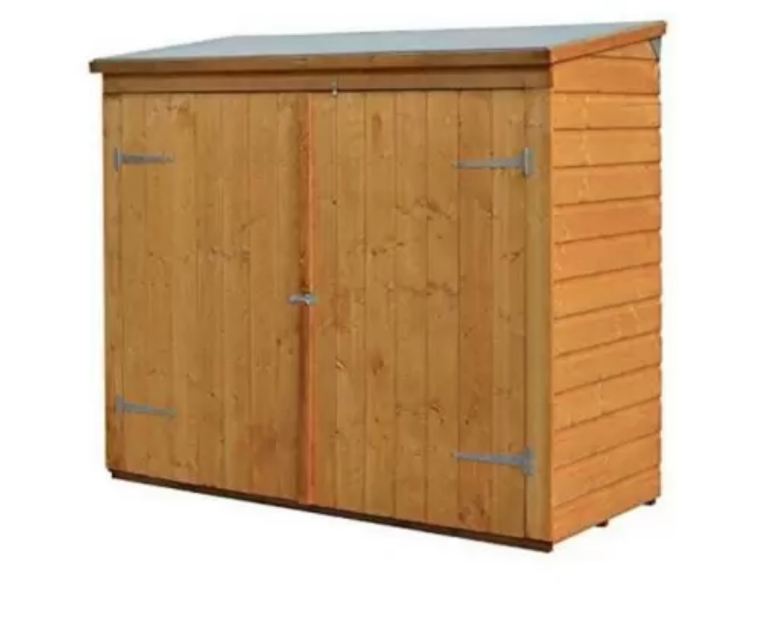 New Wooden bike shed