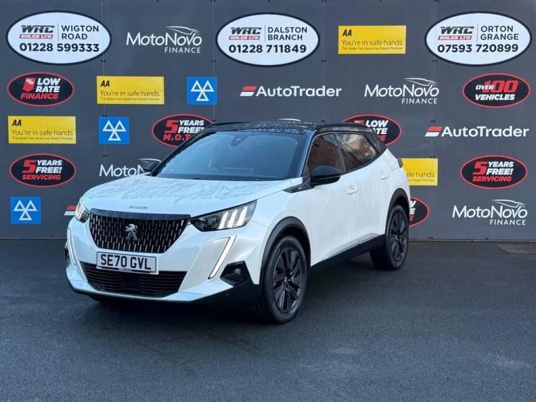 2020 70 PEUGEOT 2008 1.2 PURETECH GT SUV 5DR PETROL EAT EURO 6 (S/S) (155 PS)