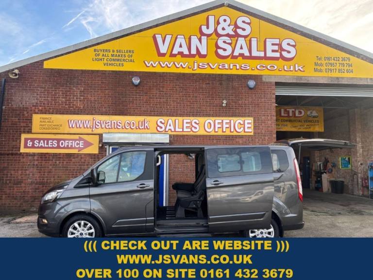 2022 72 FORD TOURNEO CUSTOM 2.0 320 ECOBLUE TITANIUM MINIBUS DOUBLE CAB 5DR DIES