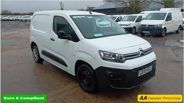 2020 Citroen Berlingo 1.5 BlueHDi 1000Kg Enterprise 100ps PANEL VAN DIESEL Manual