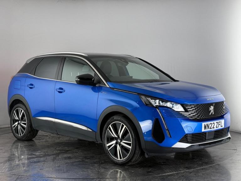 2022 Peugeot 3008 1.6 13.2kWh GT e-EAT 4WD Euro 6 (s/s) 5dr HATCHBACK Petrol/Electric Hybrid Auto...