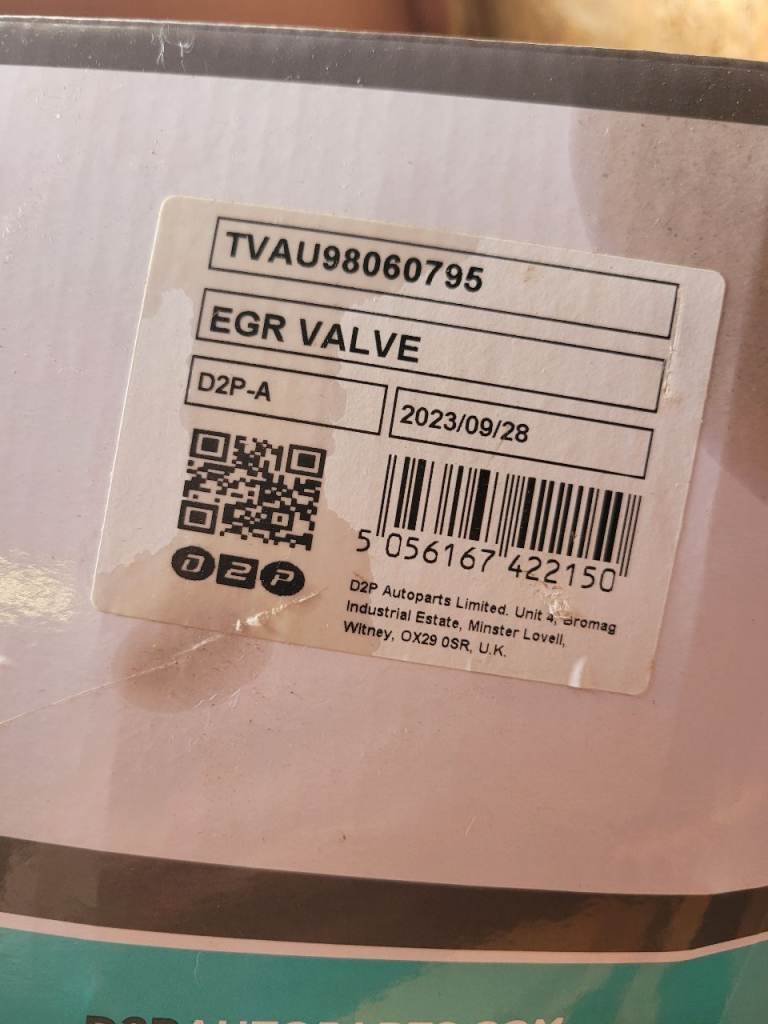 EGR VALVE