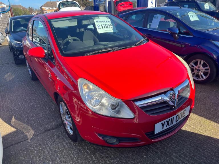 2011 Vauxhall Corsa 1.2i 16V Energy 3dr HATCHBACK PETROL Manual