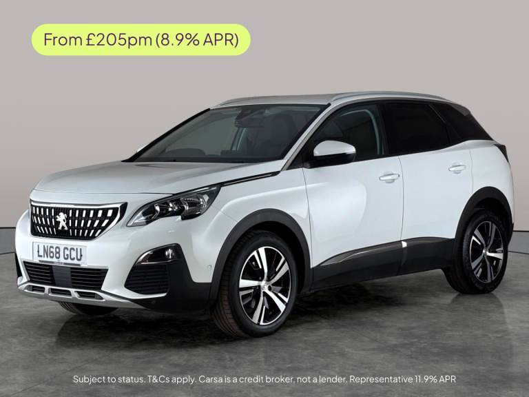 2018 Peugeot 3008 1.2 PureTech Allure 5dr HATCHBACK PETROL Manual
