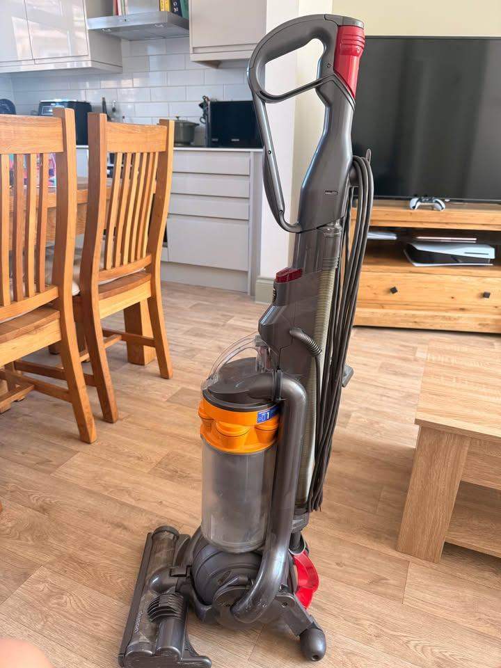 Dyson DC25 Ball Upright Vacuum Cleaner - Grey/Orange, Good Condition