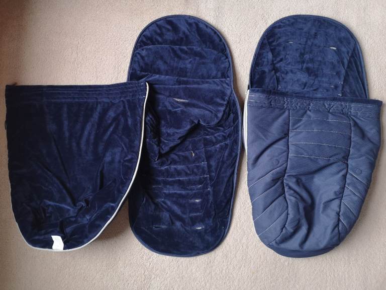 iCandy Duo Pod - Footmuff/Liner - Navy Twill (£50 for one or £90 for two) 