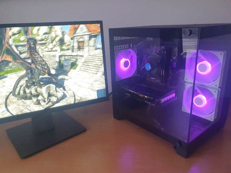 Gaming PC with Intel i5-8400, Radeon RX 5500 XT, Windows 11 Pro, £300. ...