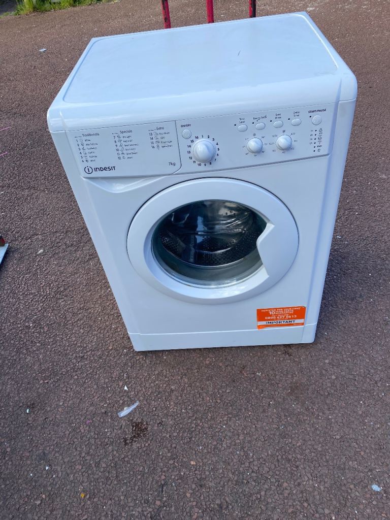 Litterally. New Indesit 7kg W/Machine